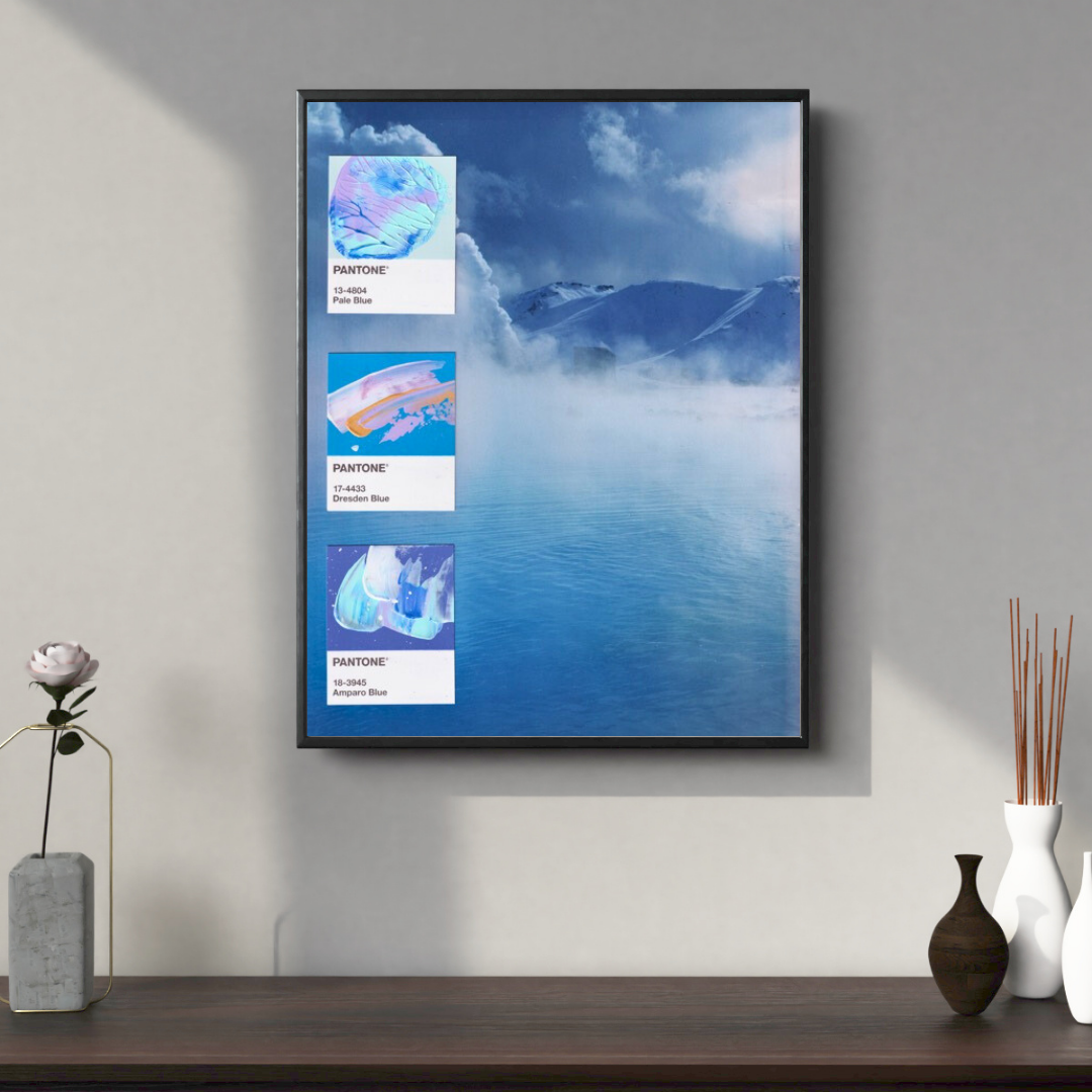 Pale Blue Collage | Paperwork