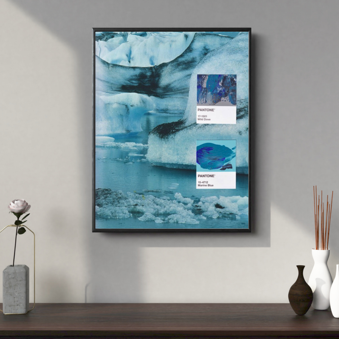 Marine Blue Collage | Paperwork