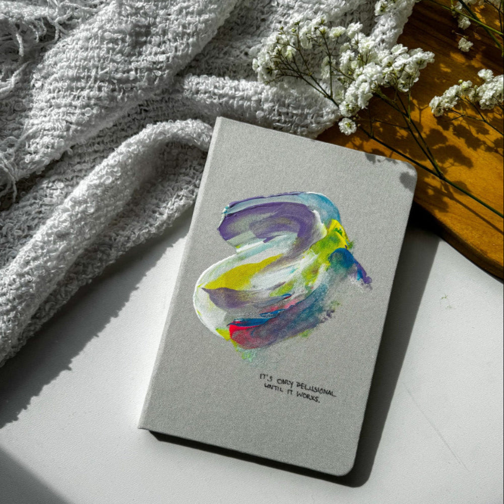 Traumfänger No III | Hand painted Notizbuch