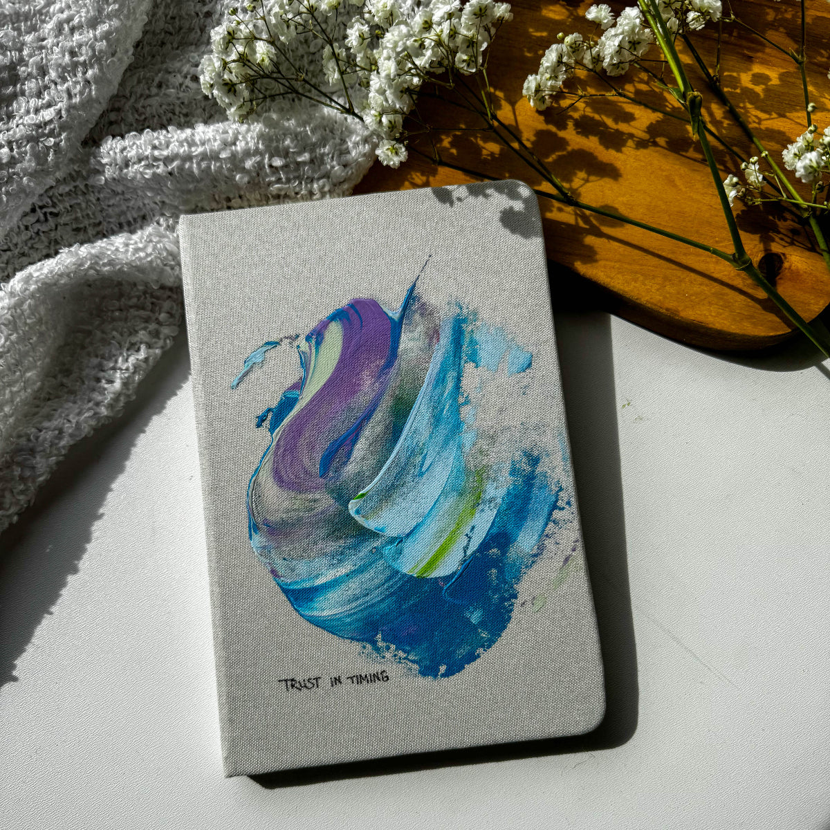 Traumfänger No III | Hand painted Notizbuch