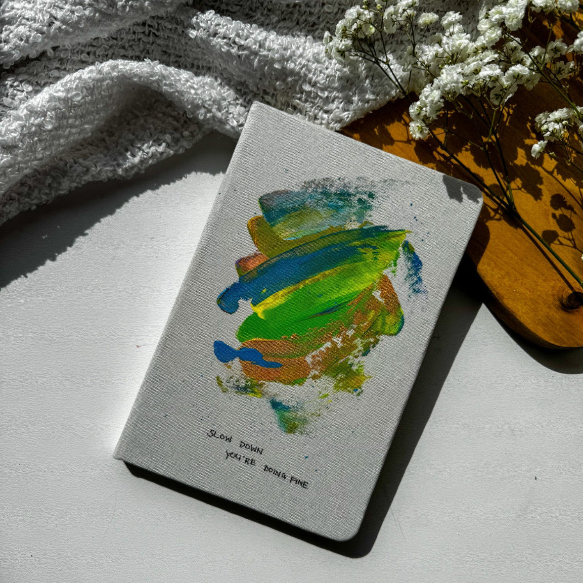 Traumfänger No III | Hand painted Notizbuch