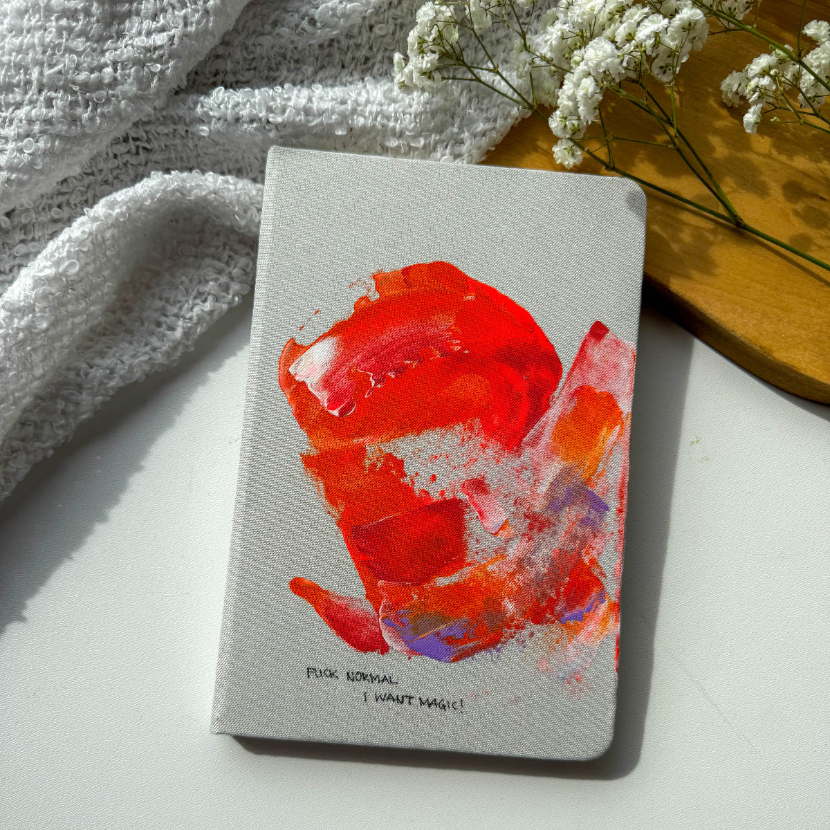 Traumfänger No III | Hand painted Notizbuch