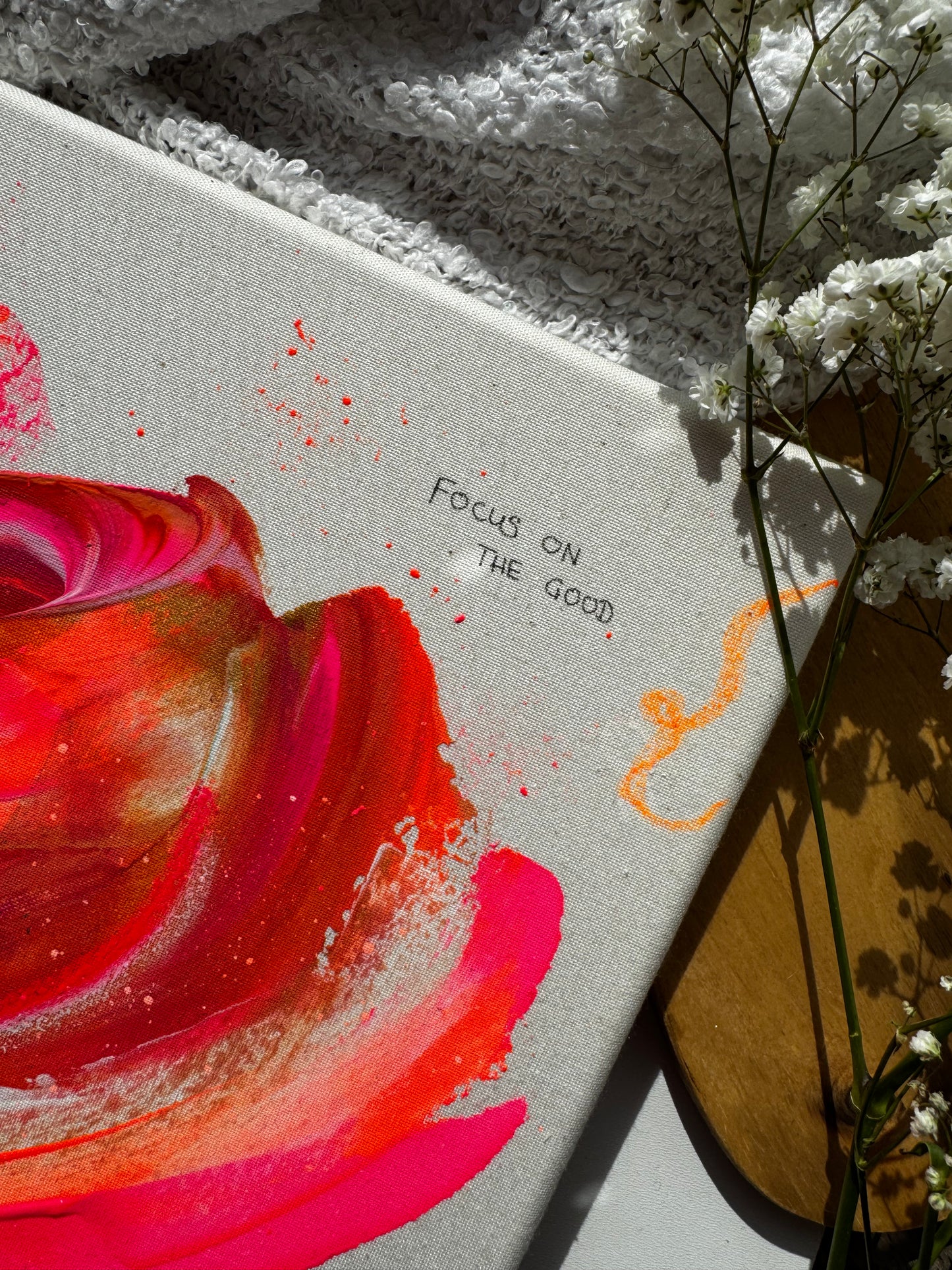 Focus on the good | Original Artwork