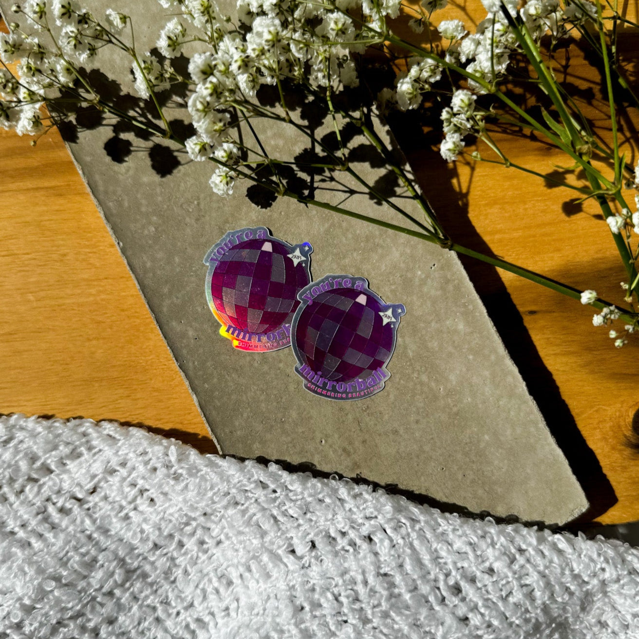 Mirrorball | Aufkleber