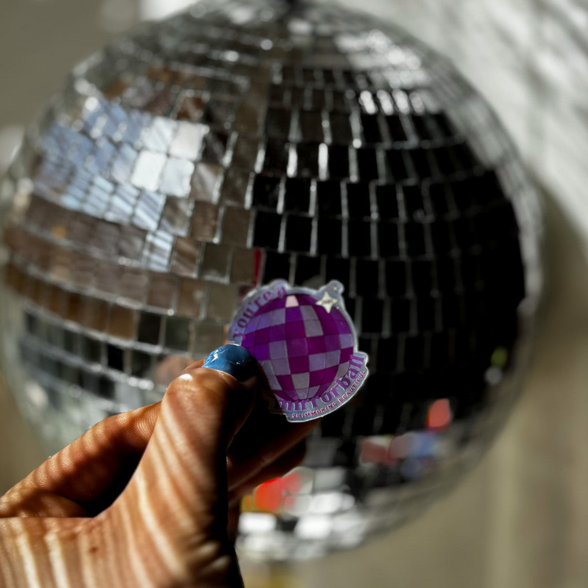 Mirrorball | Aufkleber