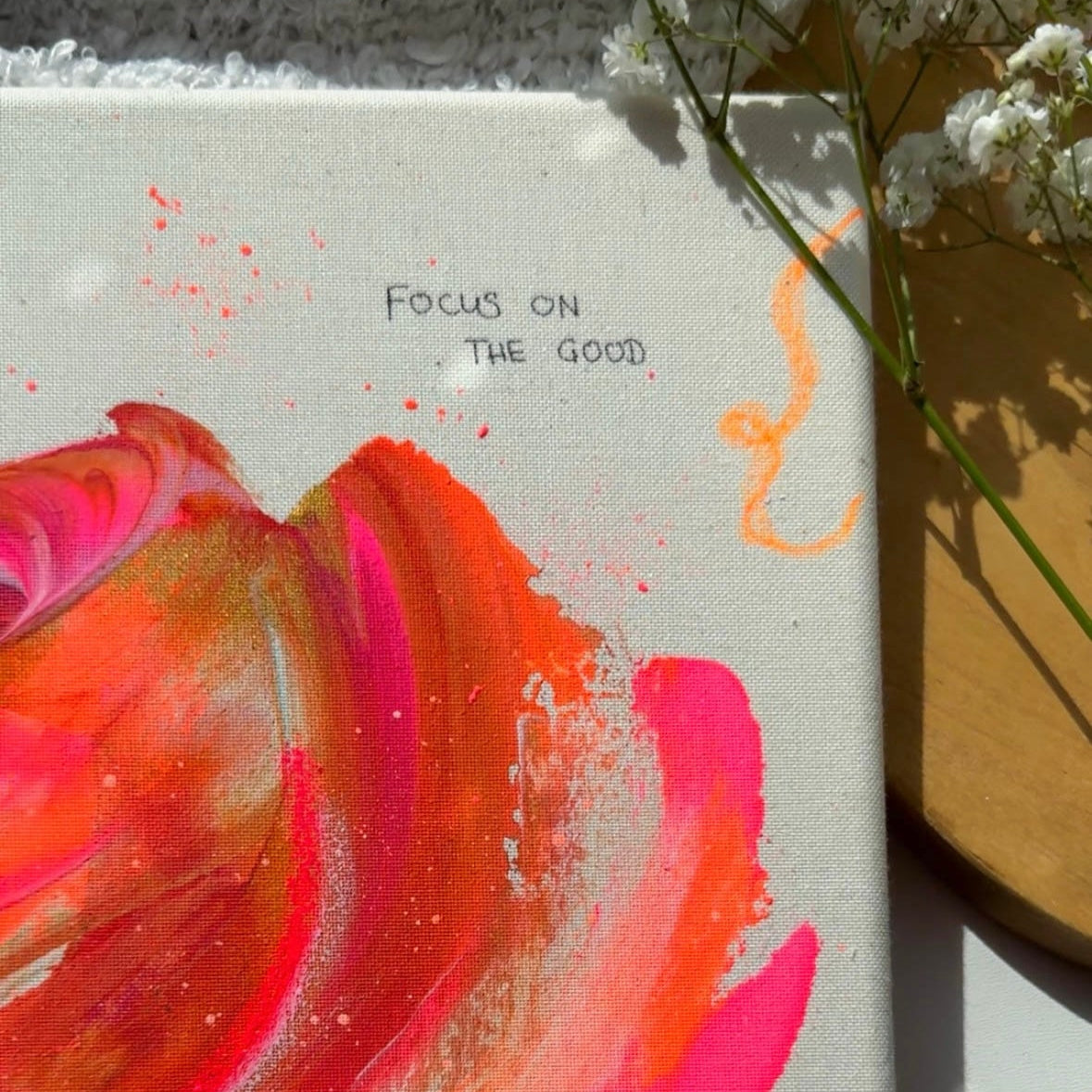 Focus on the good | Original Artwork