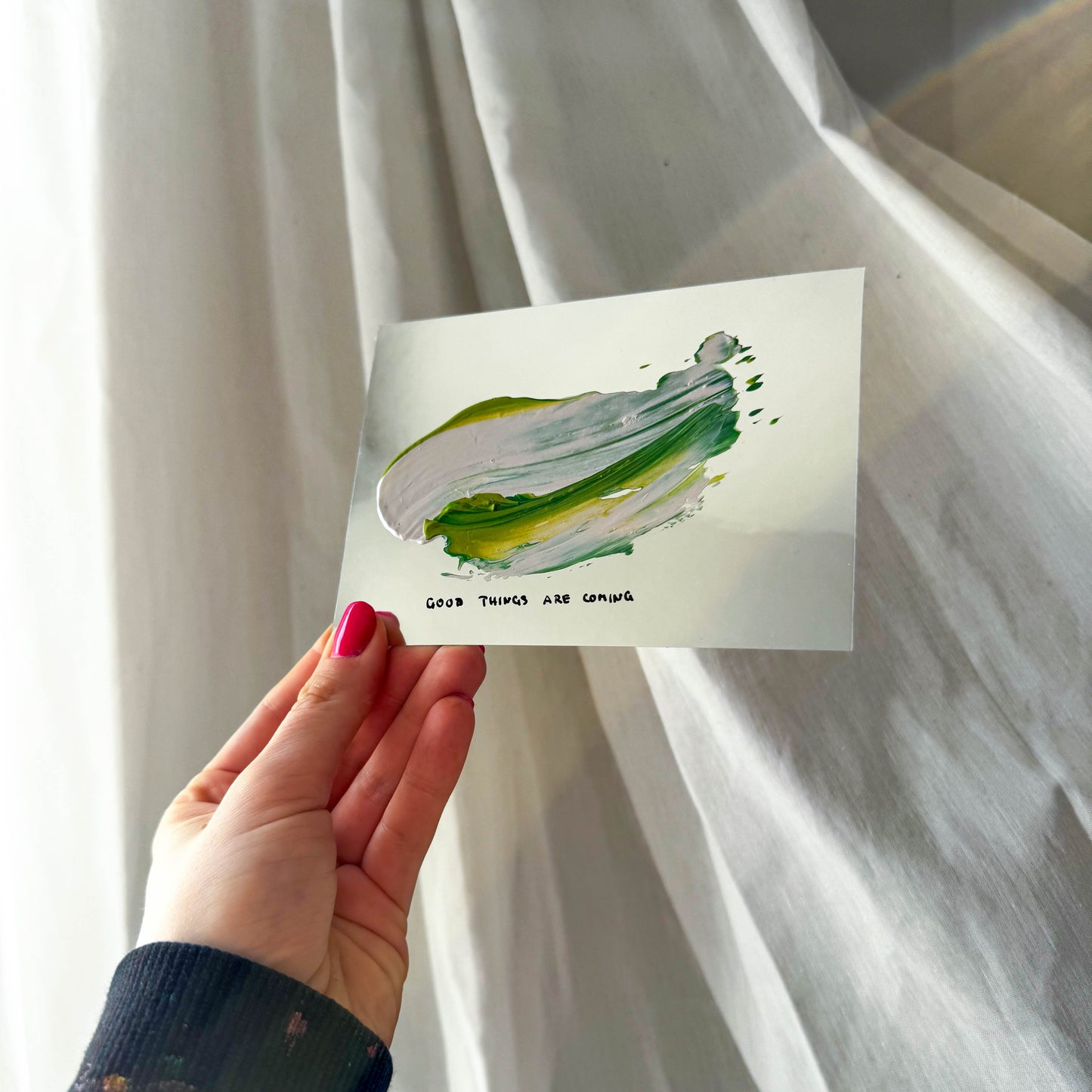 Selflove Seelenwärmer | Hand painted Karte