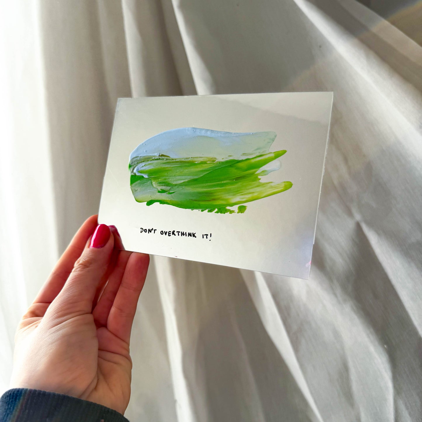 Selflove Seelenwärmer | Hand painted Karte