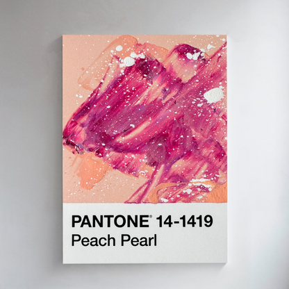 Peach Pearl | Postkarte