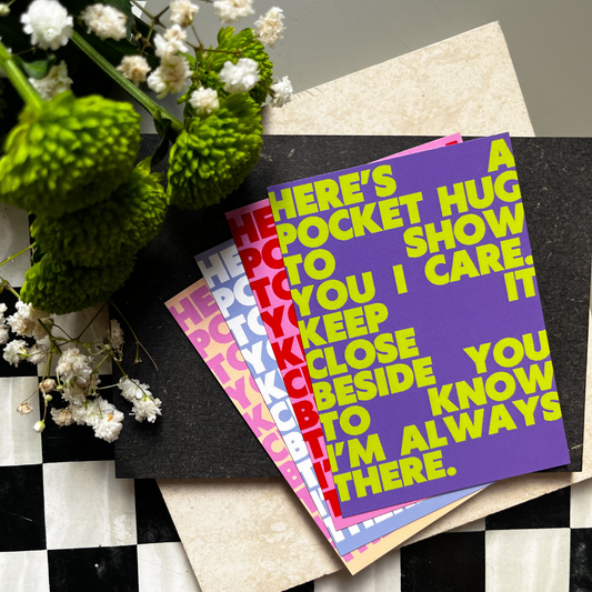 Pocket Hug | Kärtchen