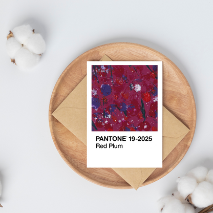Red Plum | Postkarte