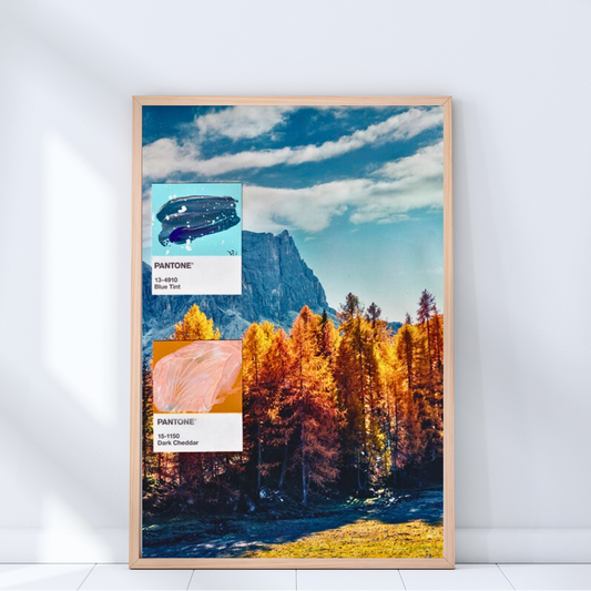 Blue Tint Collage | Paperwork