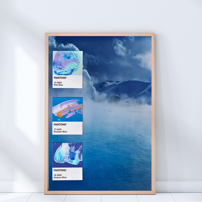 Pale Blue Collage | Paperwork