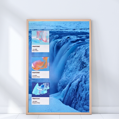 Alaskan Blue Collage | Paperwork