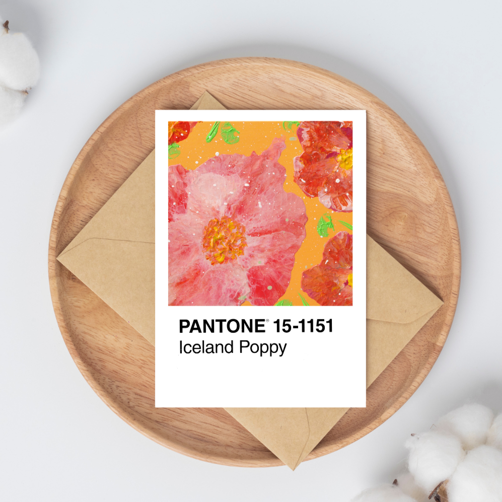 Iceland Poppy | Postkarte