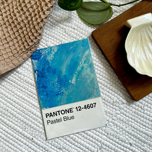 Pastel Blue | Postkarte