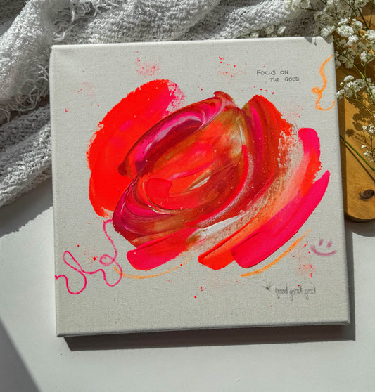 Focus on the good | Original Artwork