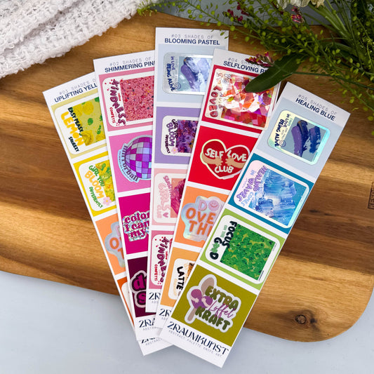 Shades of color | Sticker Set