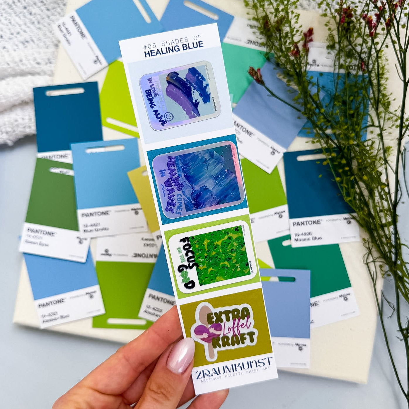 Shades of color | Sticker Set