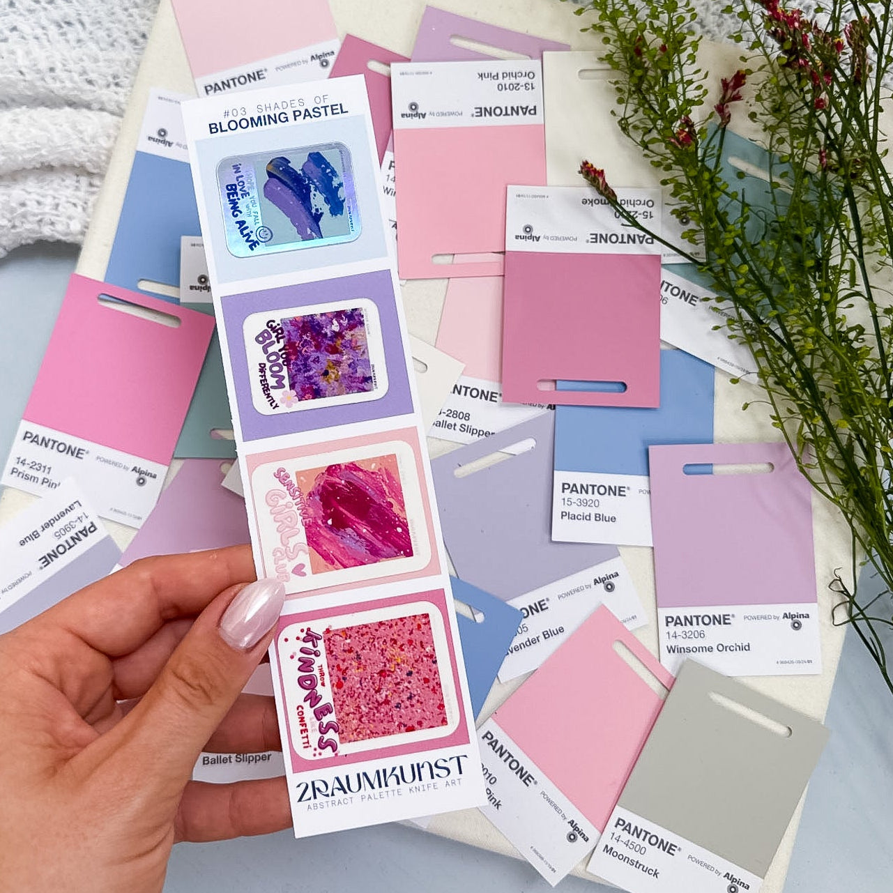 Shades of color | Sticker Set
