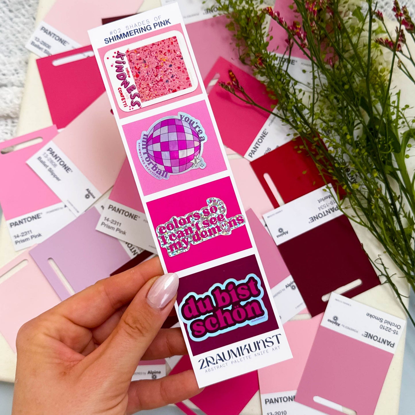 Shades of color | Sticker Set