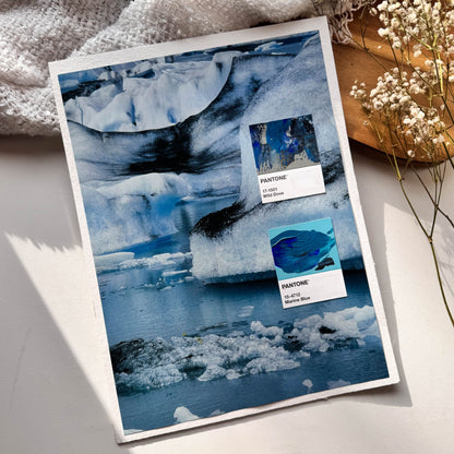 Marine Blue Collage | Paperwork
