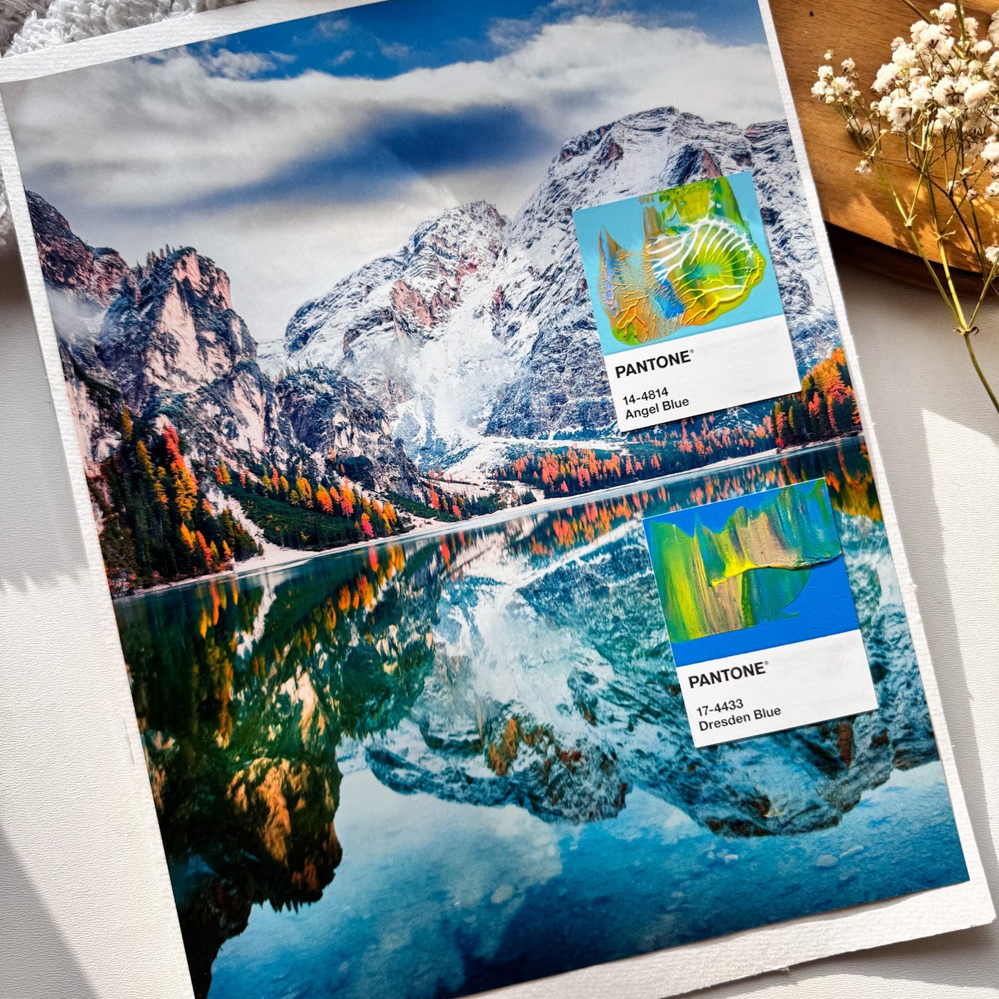 Dresden Blue Collage | Paperwork