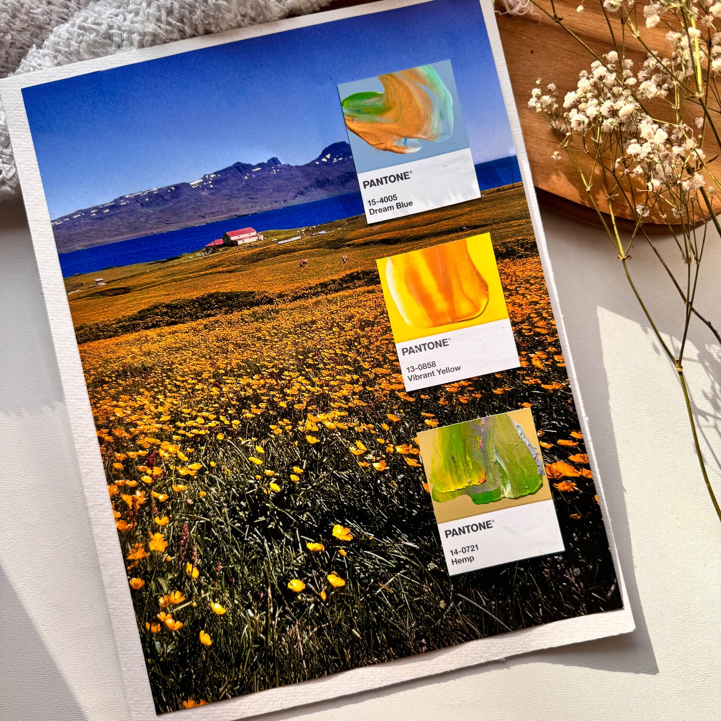 Vibrant Yellow Collage | Paperwork