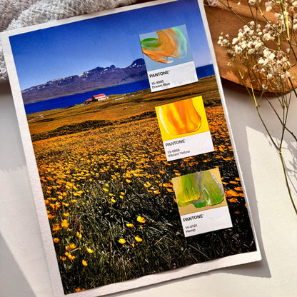 Vibrant Yellow Collage | Paperwork