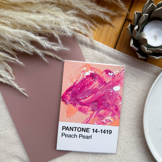Peach Pearl | Postkarte