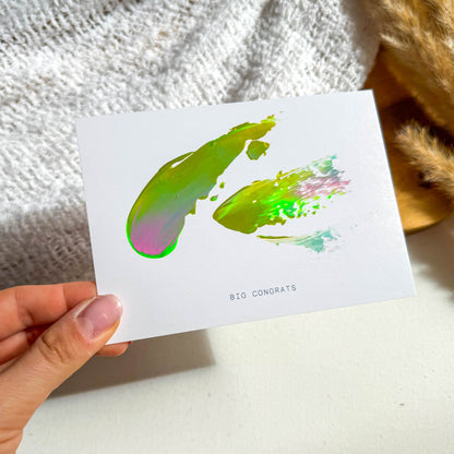 Seelenwärmer | Hand painted Grußkarte