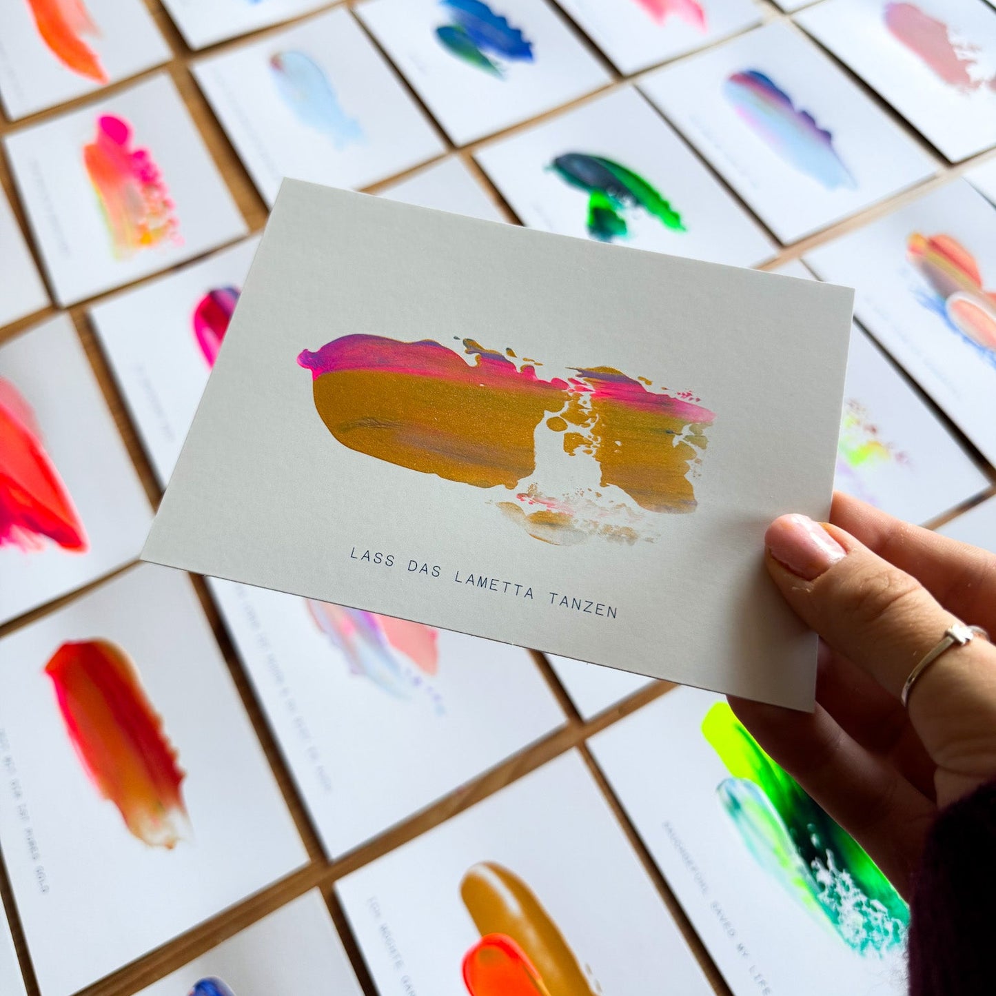 Christmas Seelenwärmer | Hand painted Grußkarte