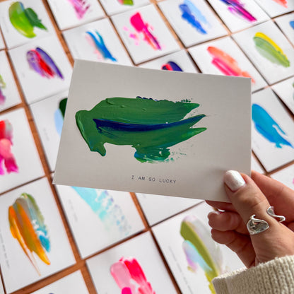 Seelenwärmer | Hand painted Grußkarte