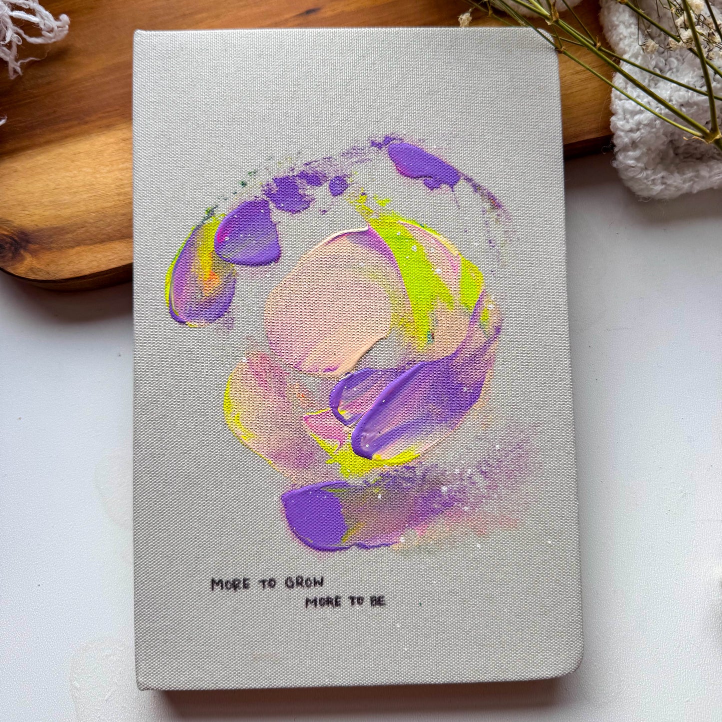 Traumfänger No IV | Hand painted Notizbuch