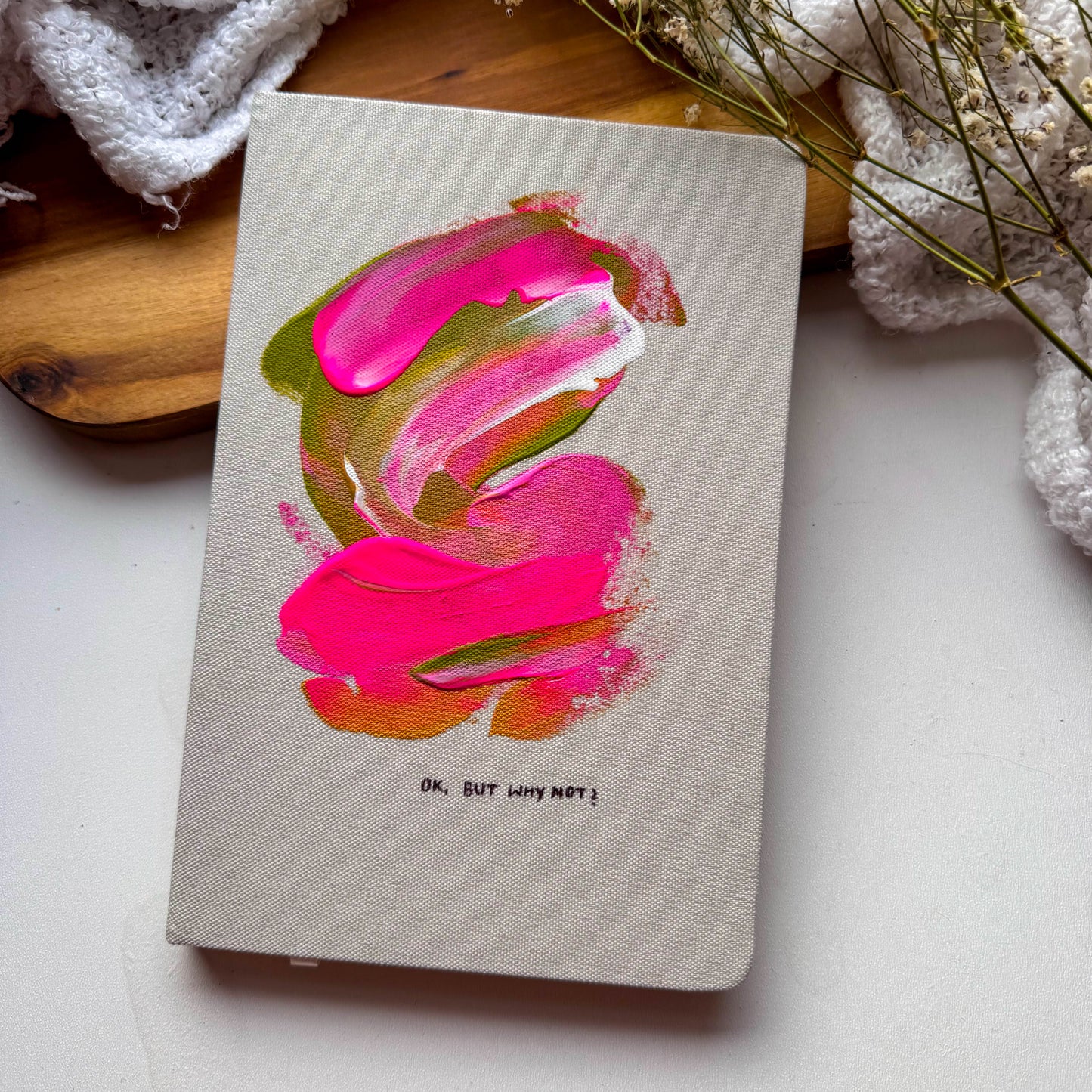 Traumfänger No IV | Hand painted Notizbuch