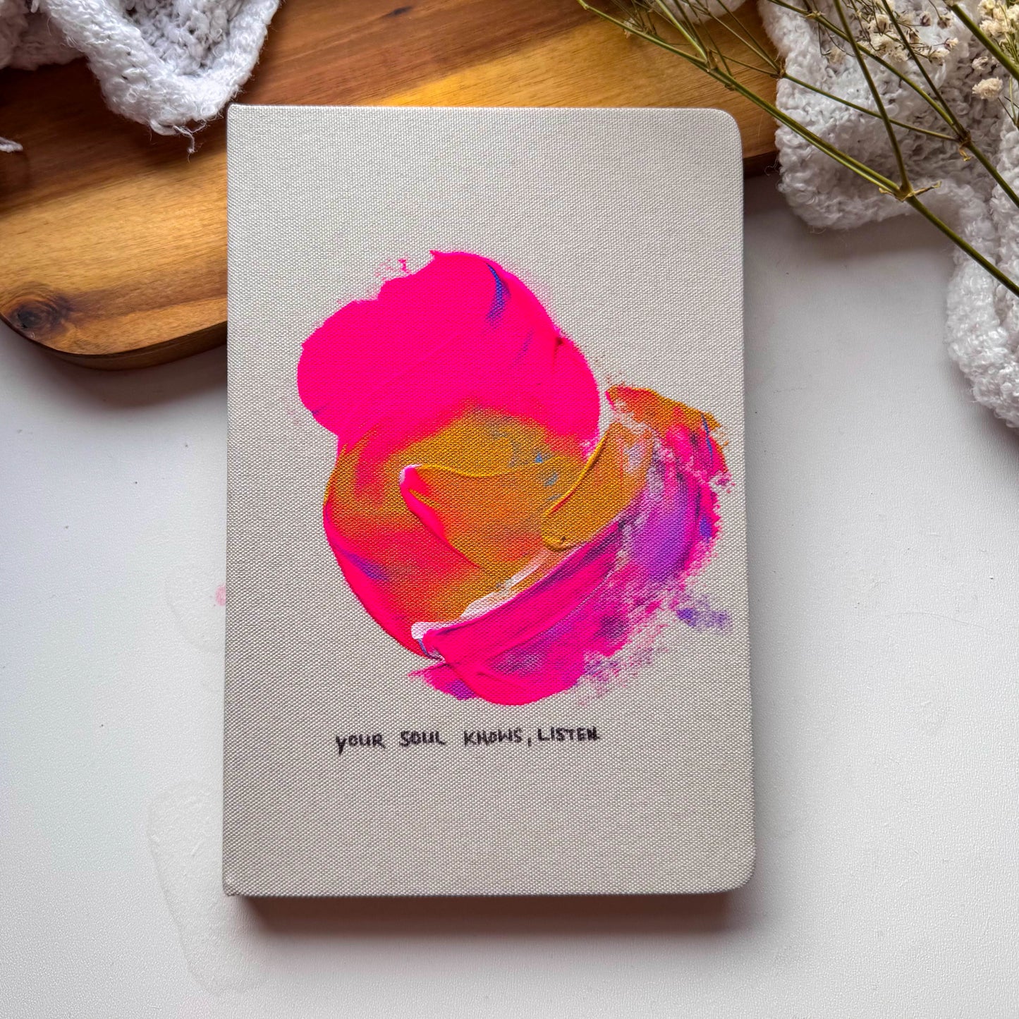 Traumfänger No IV | Hand painted Notizbuch