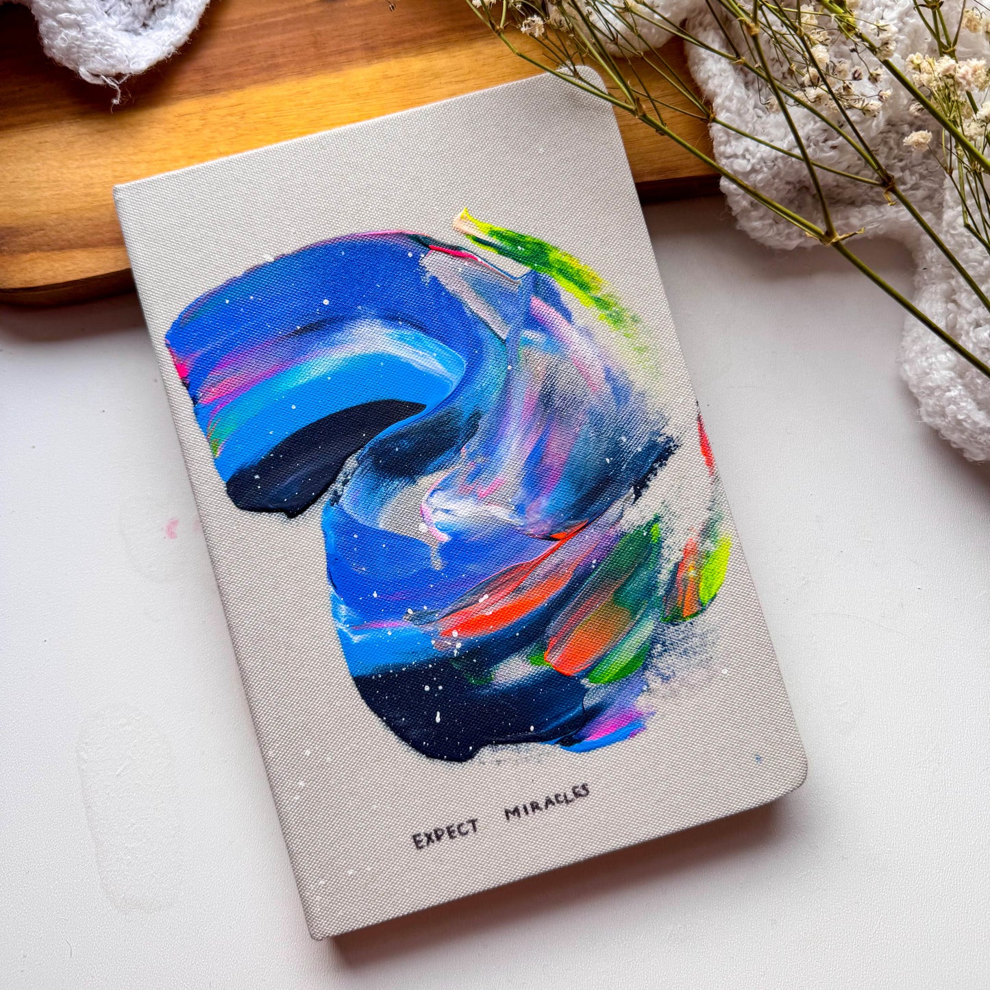 Traumfänger No IV | Hand painted Notizbuch