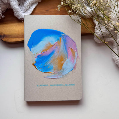 Traumfänger No IV | Hand painted Notizbuch