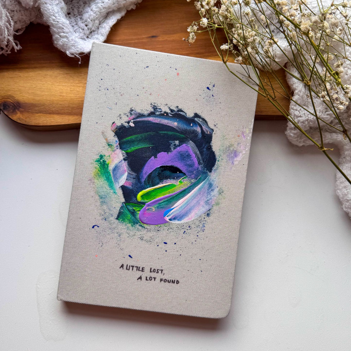 Traumfänger No IV | Hand painted Notizbuch