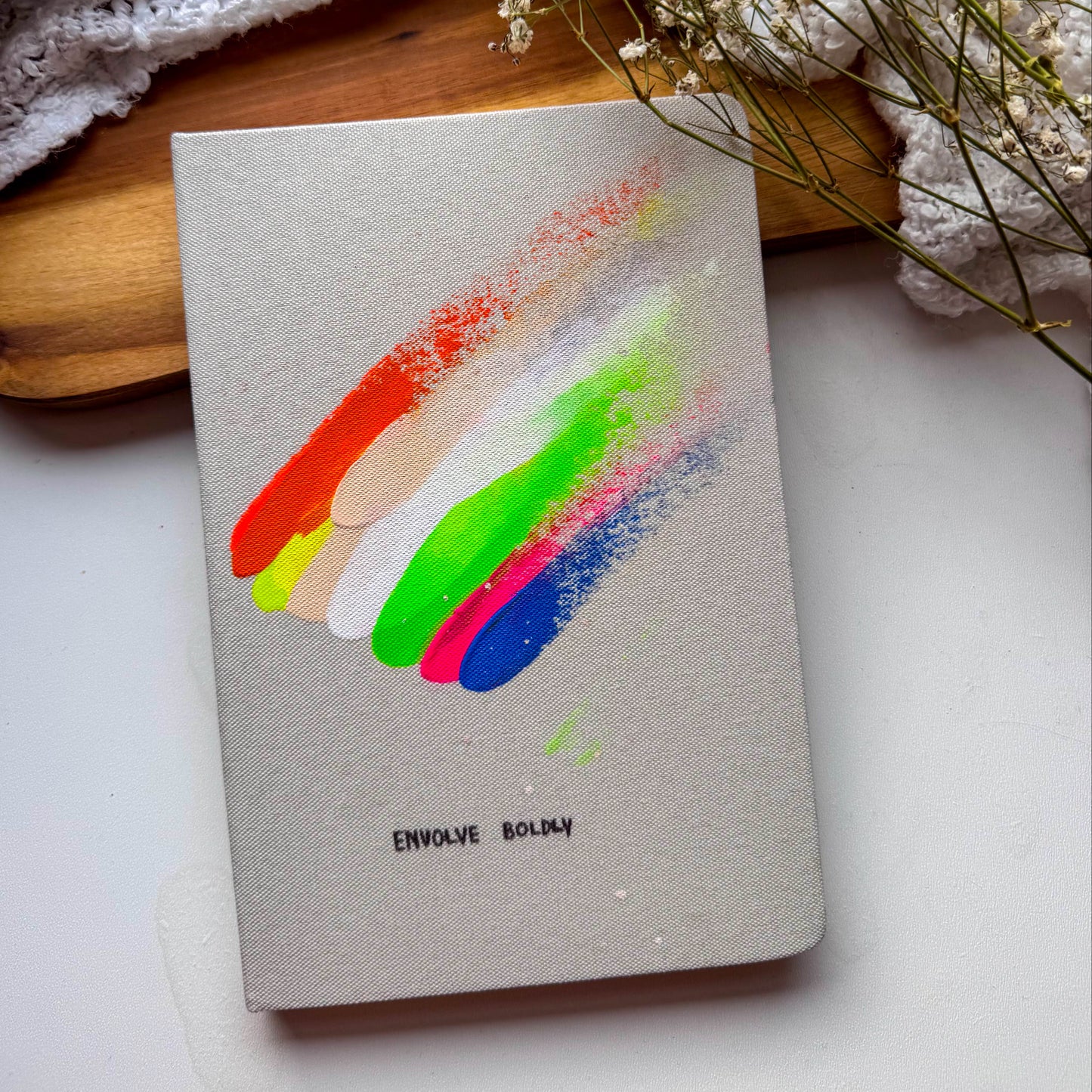 Traumfänger No IV | Hand painted Notizbuch