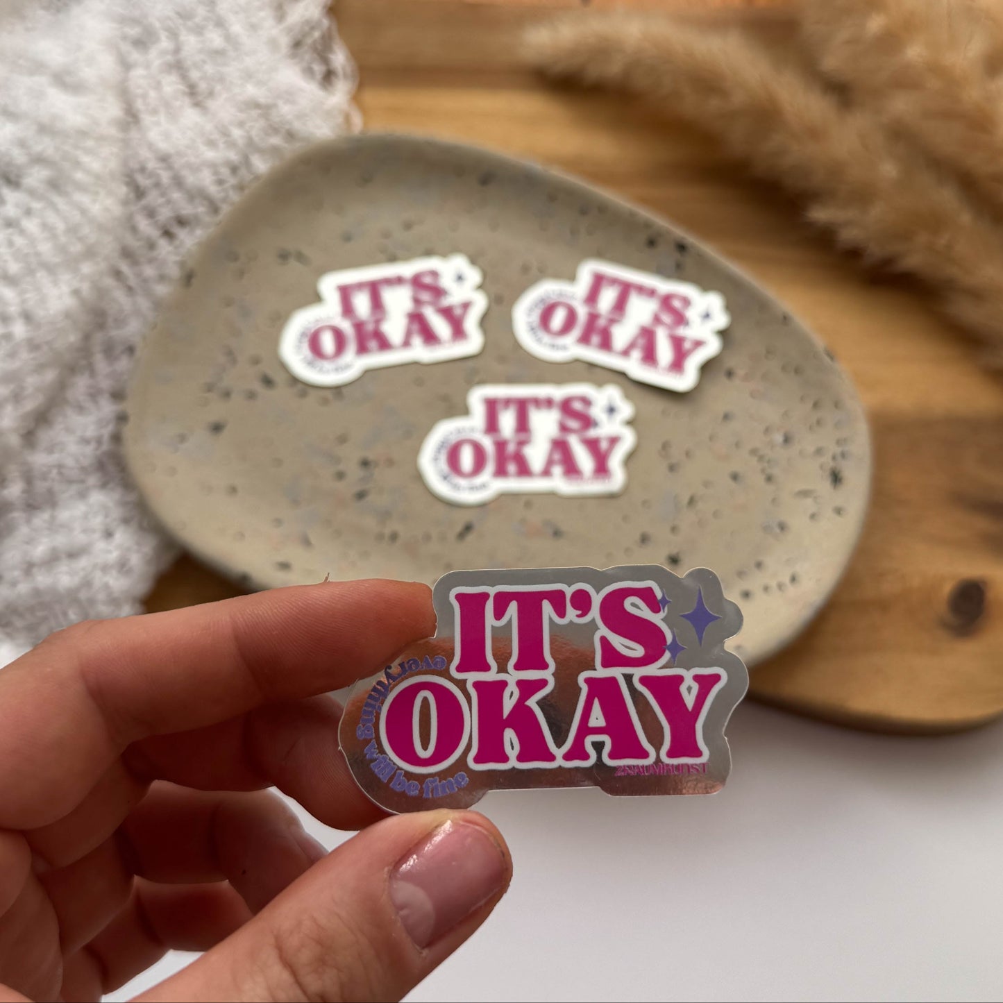 It‘s Okay | Aufkleber