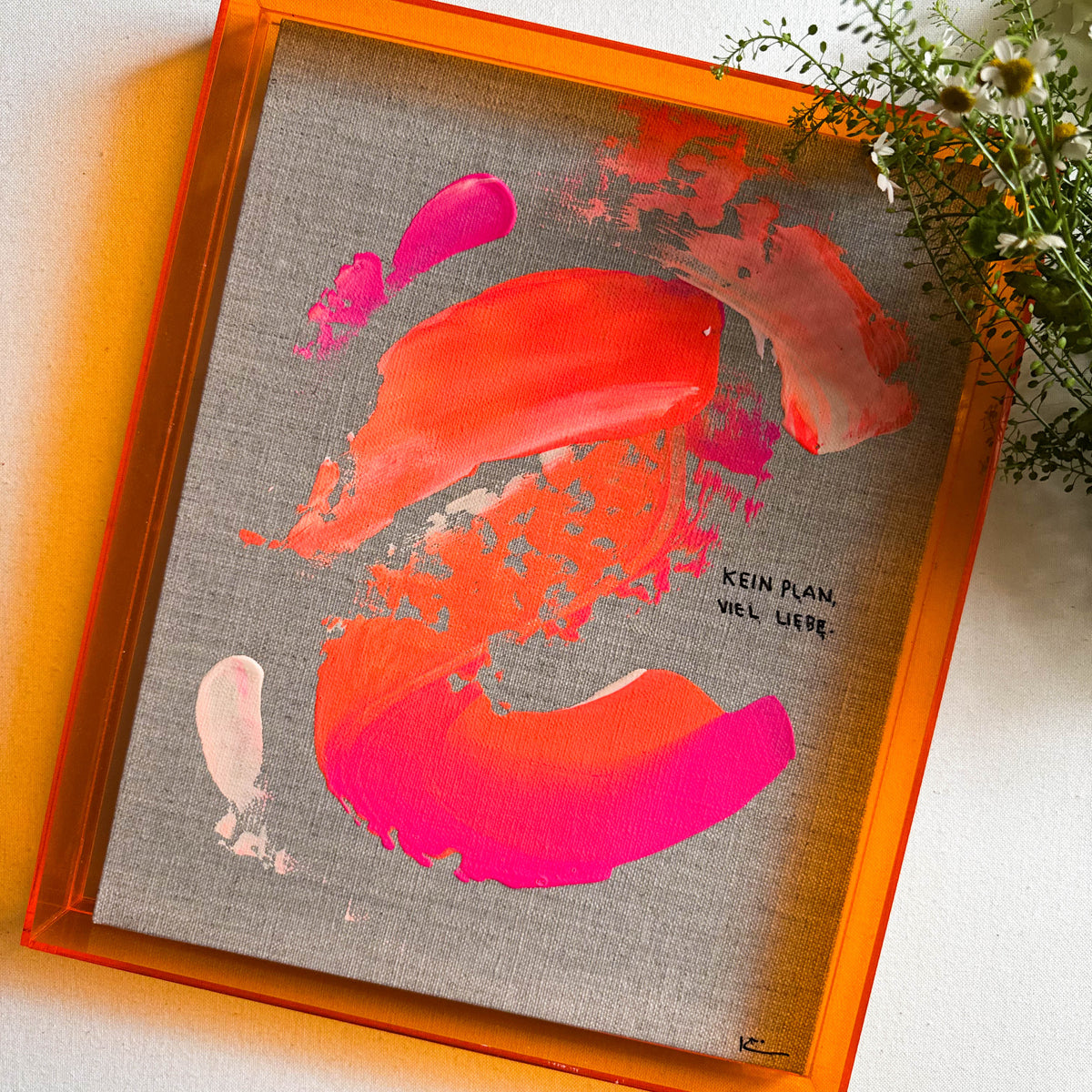 Kein Plan | Original Artwork