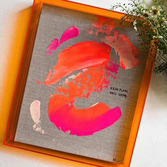 Kein Plan | Original Artwork