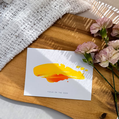 Seelenwärmer | Hand painted Grußkarte