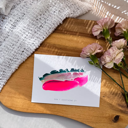 Seelenwärmer | Hand painted Grußkarte