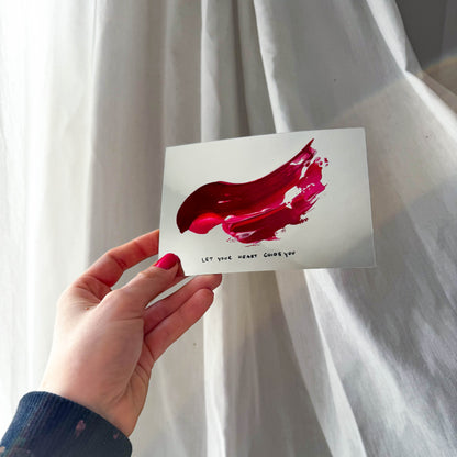 Selflove Seelenwärmer | Hand painted Karte