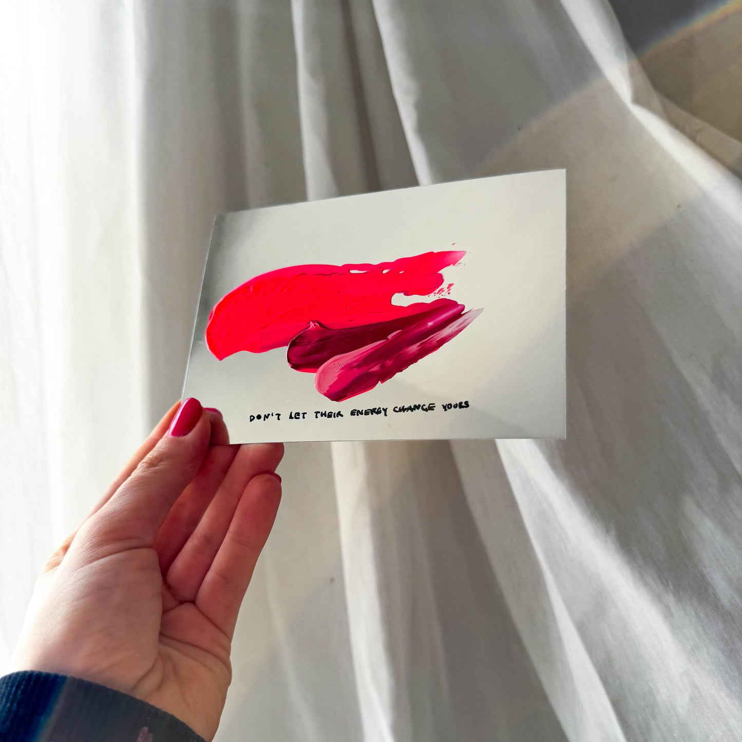 Selflove Seelenwärmer | Hand painted Karte