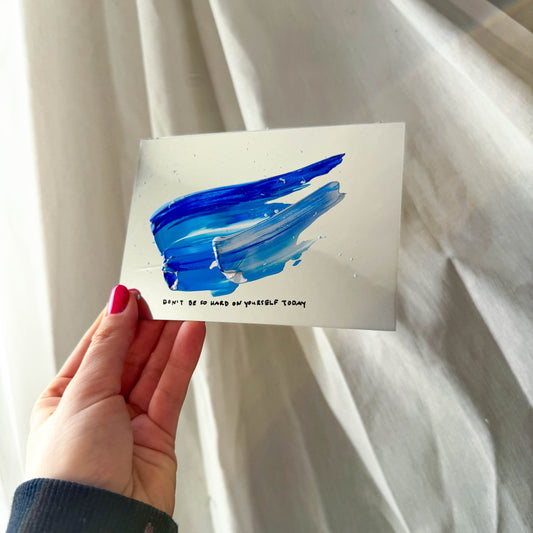 Selflove Seelenwärmer | Hand painted Karte