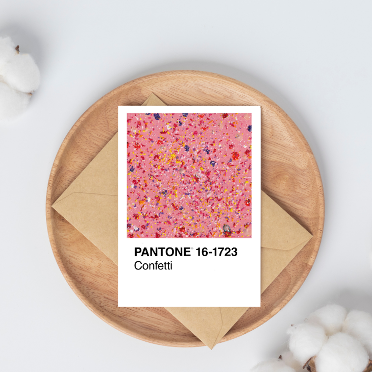 Confetti | Postkarte