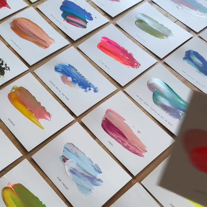 Seelenwärmer 5er Set | Hand Painted Grußkarten